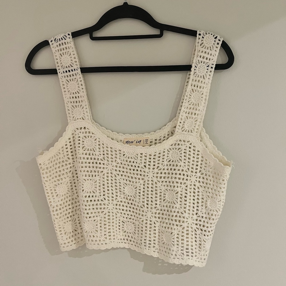 Crochet tank top
